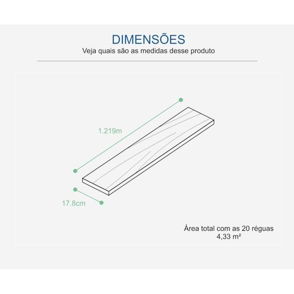 Imagem de Piso Vinílico LVT Colado Durafloor Urban Cartagena 4,33m²