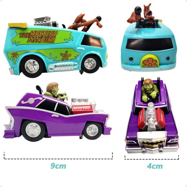 Imagem de Pista Autorama Scooby-doo Elétrico 2 Carrinhos 3 Formatos