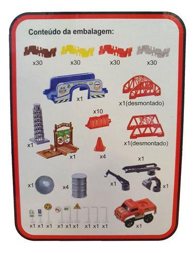 Pista Bombeiro Track Comtunel 157 Peças 6287 - Dmtoys - Dm Toys Imagem de Pista Bombeiro Track Comtunel 157 Peças 6287 - Dmtoys