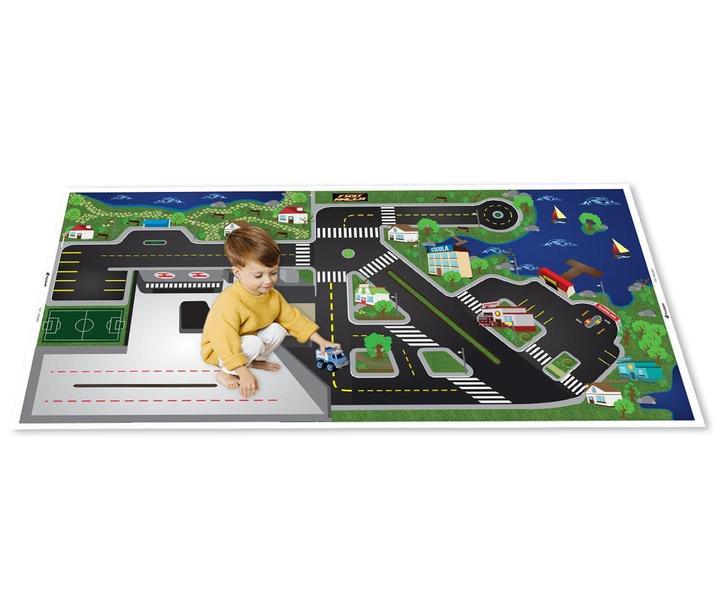 Pista Carrinhos Maquete Cidade Aeroporto 140x100cm - Plimshop Imagem de Pista Carrinhos Maquete Cidade Aeroporto 140x100cm
