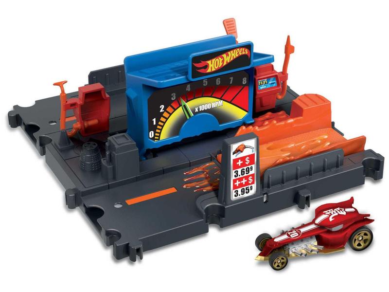 Imagem de Pista City Hot Wheels Lugares Preferidos Pizzaria - Mattel