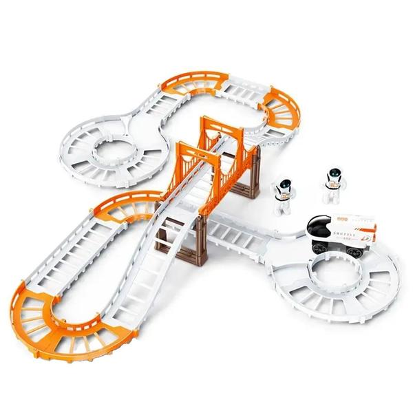 Imagem de Pista com Carrinho e Mini Figuras - Outer Space Track - ST Import