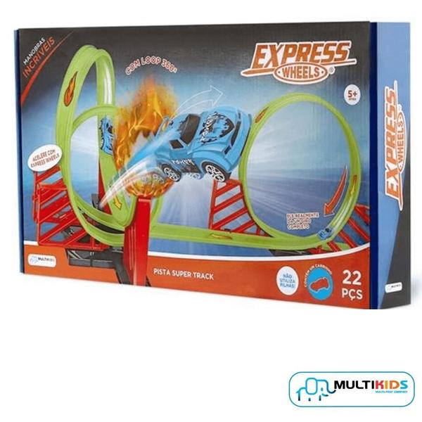 Imagem de Pista Com Loop 360 Express Wheels Multikids - BR1016