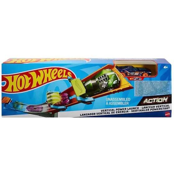 Pista de Acrobacias - Lancamento Vertical - Hot Wheels Action MATTEL Imagem de Pista de Acrobacias - Lancamento Vertical - Hot Wheels Action MATTEL