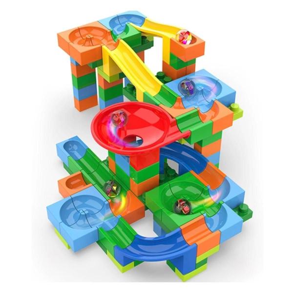 Pista De Bolinhas De Gude Labirinto 128 Peças - Ark Toys Imagem de Pista De Bolinhas De Gude Labirinto 128 Peças