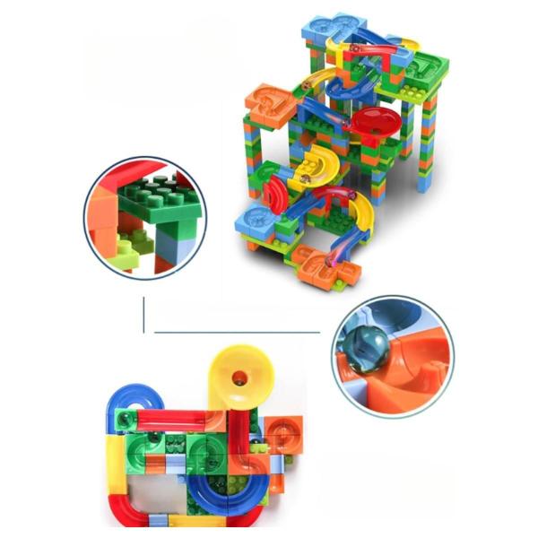 Pista De Bolinhas De Gude Labirinto 128 Peças - Ark Toys Imagem de Pista De Bolinhas De Gude Labirinto 128 Peças