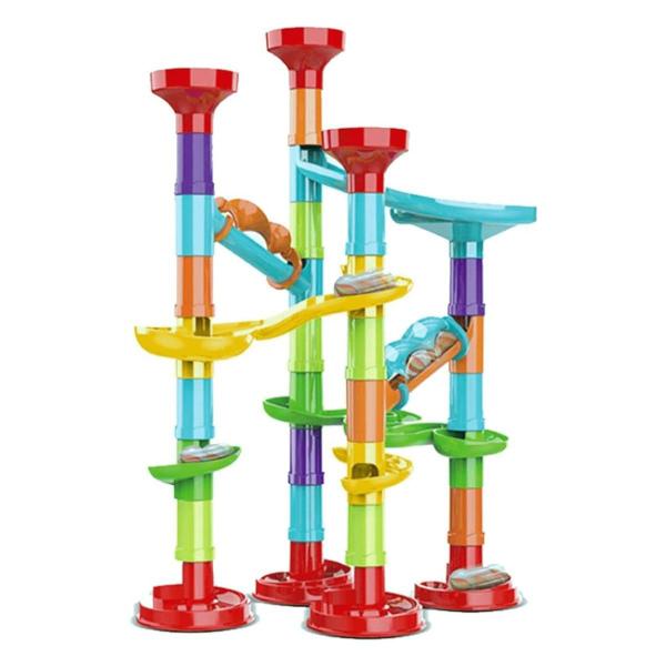 Imagem de Pista De Bolinhas De Gude Labirinto Marble Run 50 Peças