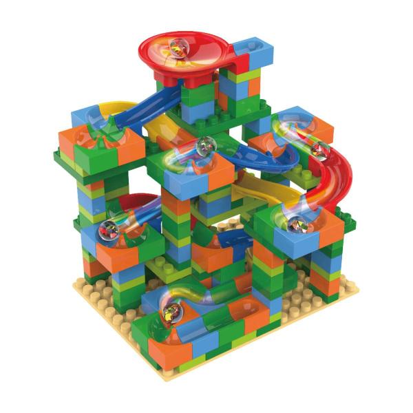 Pista De Bolinhas De Gude Labirinto Super 221 Peças - Ark Toys Imagem de Pista De Bolinhas De Gude Labirinto Super 221 Peças