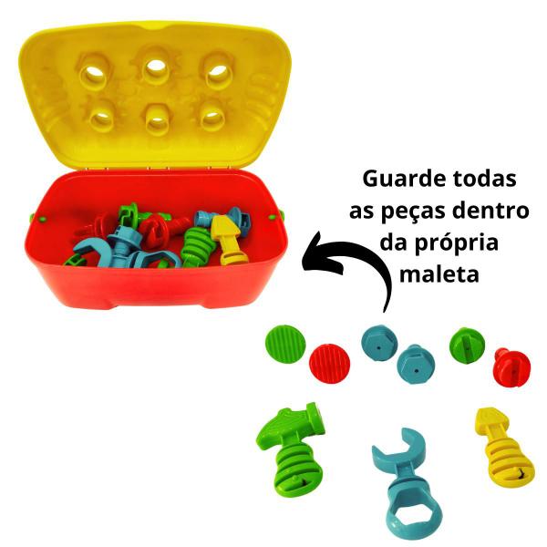 Imagem de Pista de carrinho de corrida e Maleta de ferramentas Brinquedo Infantil