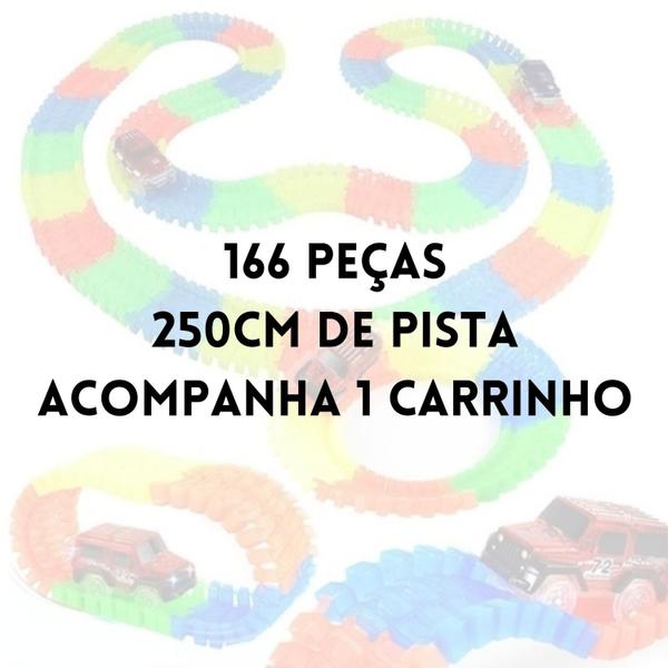 Imagem de Pista de Carrinho Flexível Mega Pista Para Montar Com Carrinho - 8003