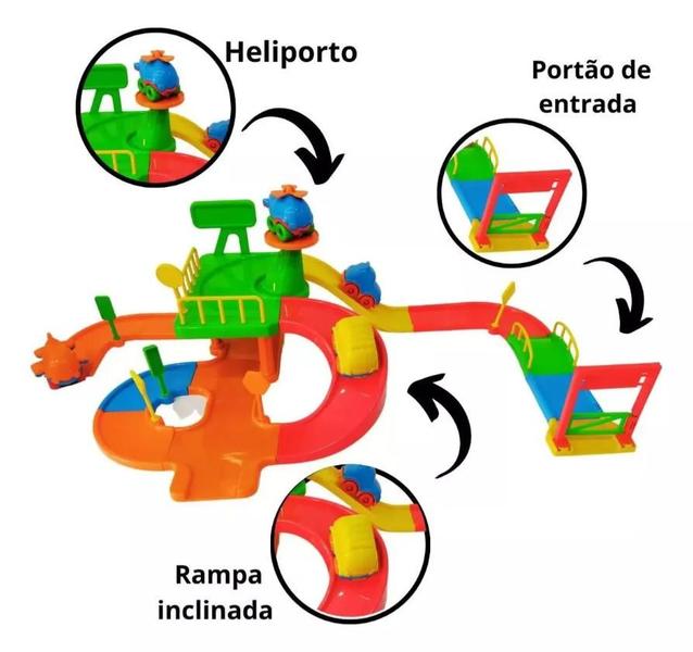 Imagem de Pista de Carrinho Infantil Brinquedo Educacional de Criança