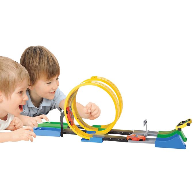 Imagem de Pista De Carrinho Veloz Race Looping Challenge Corrida - Samba Toys