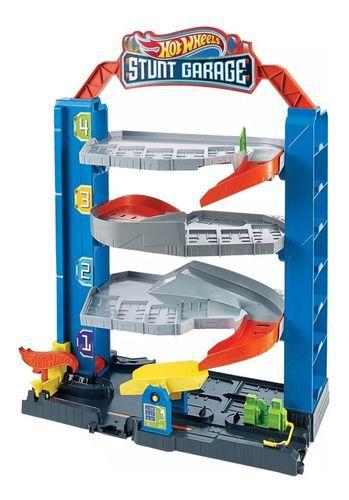 Imagem de Pista De Carrinhos Hot Wheels City Garagem 4 Pisos Original