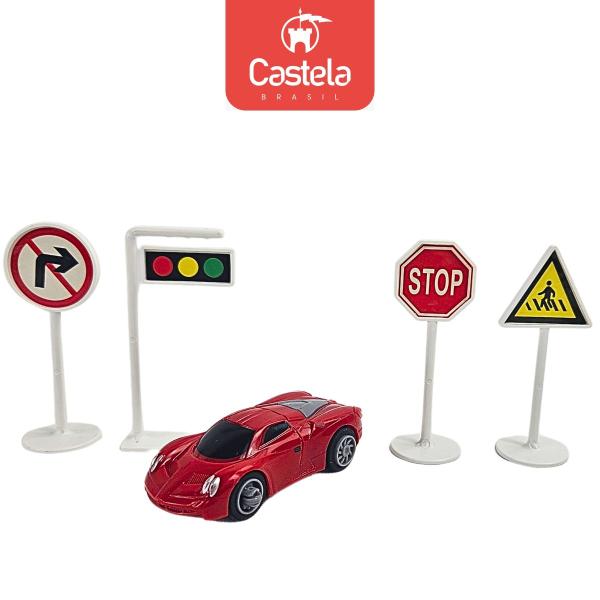 Pista de corrida Carrinho Brinquedo 2 Loopings Track Racers - Castela - CASTELA BRASIL Imagem de Pista de corrida Carrinho Brinquedo 2 Loopings Track Racers - Castela