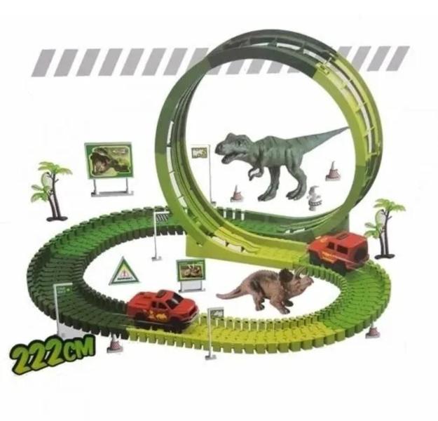 Imagem de Pista Dino Dinossauro Track Car Infantil Menino Menina