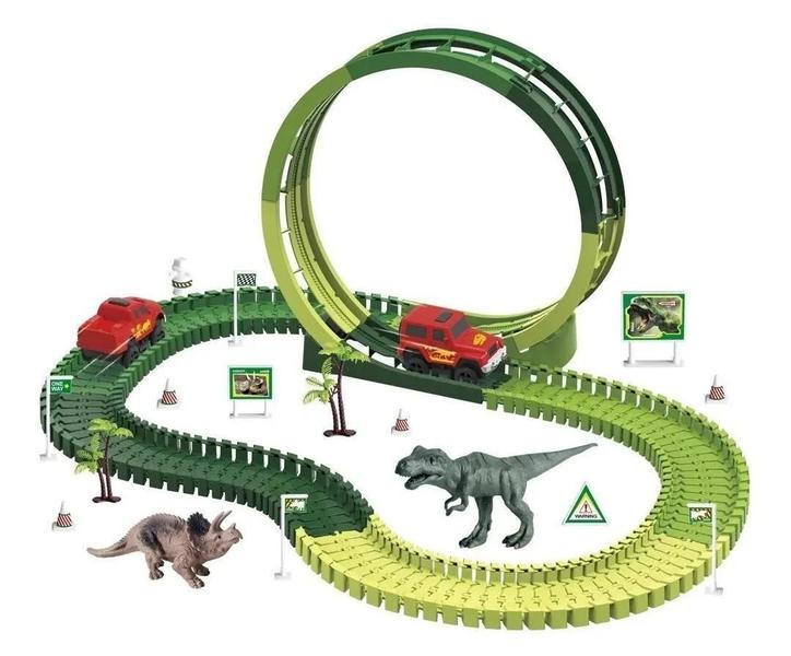 Imagem de Pista Dino Dinossauro Track Car Infantil Menino Menina