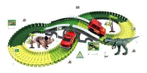 Imagem de Pista Dinossauro Track 141 Peças Dmt5574 Dm Toys