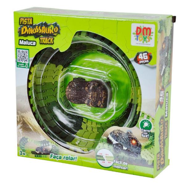 Imagem de Pista Dinossauro Track Maluca Com Luz Dm Toys