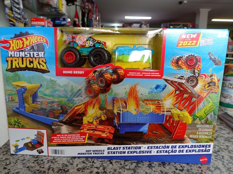 Imagem de Pista e acessórios Monsters trucks estacão de explosão