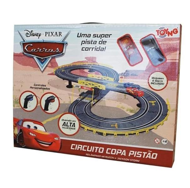 Imagem de Pista Elétrica Carros Disney Copa Pistão - Toyng