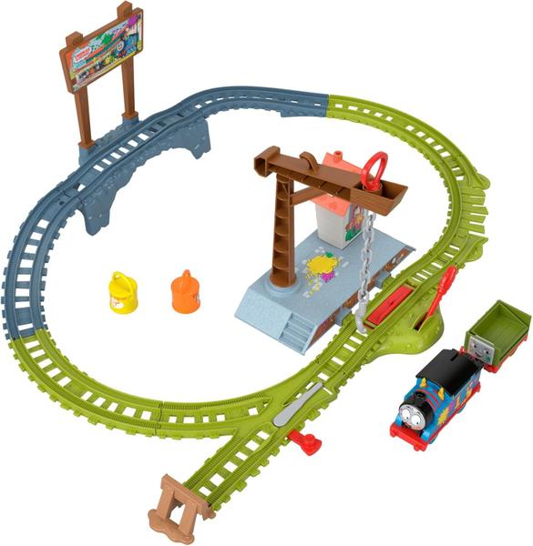 Pista - Entrega de Tintas Thomas e Seus Amigos MATTEL - Fisher Price Imagem de Pista - Entrega de Tintas Thomas e Seus Amigos MATTEL