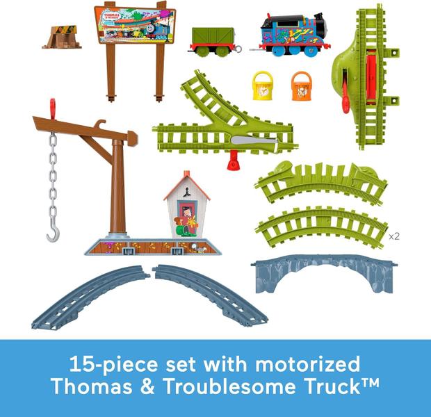 Pista - Entrega de Tintas Thomas e Seus Amigos MATTEL - Fisher Price Imagem de Pista - Entrega de Tintas Thomas e Seus Amigos MATTEL