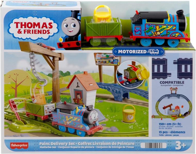 Pista - Entrega de Tintas Thomas e Seus Amigos MATTEL - Fisher Price Imagem de Pista - Entrega de Tintas Thomas e Seus Amigos MATTEL