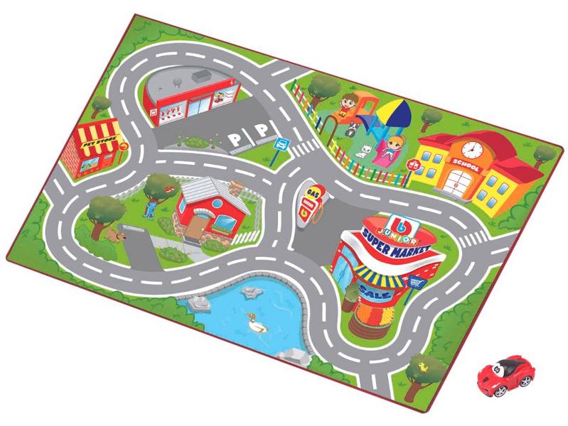 Imagem de Pista Ferrari Junior City Playmat