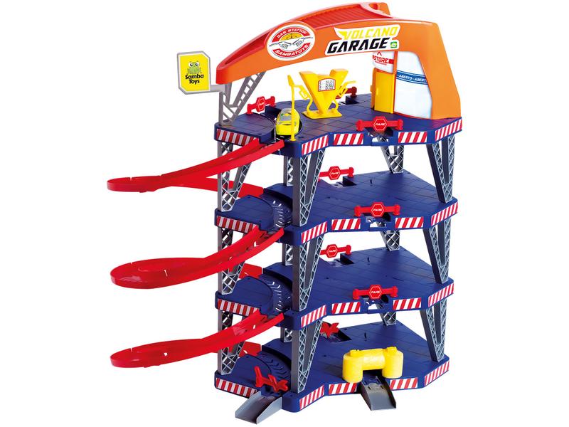 Pista Garagem Volcano Garage Tower Samba Toys - Pistas de
