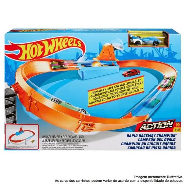 Imagem de Pista Hot Wheels Action Campeonato Mattel Sortido