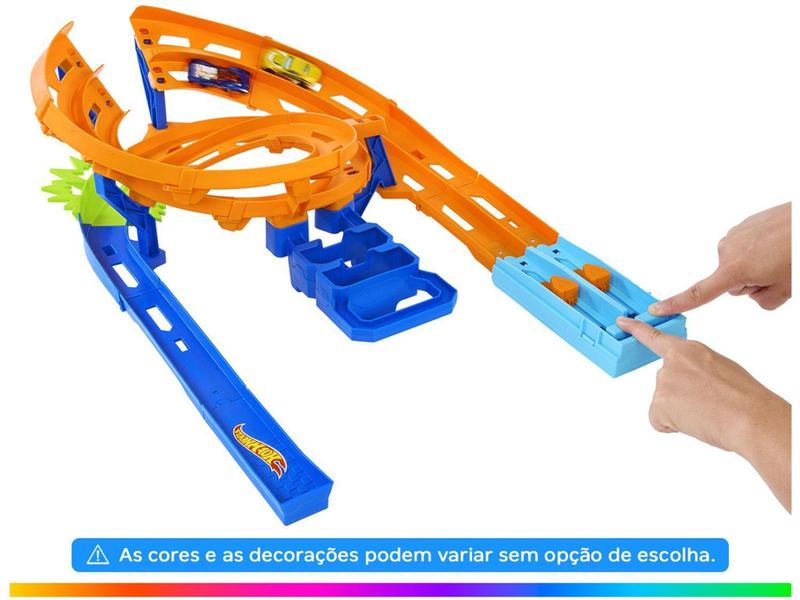 Imagem de Pista Hot Wheels Action Circuito Giro Veloz - Mattel