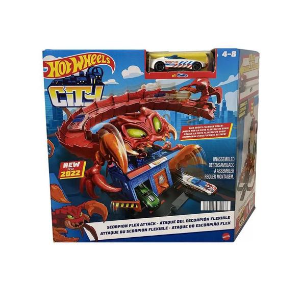 Imagem de Pista Hot Wheels Ataque Do Escorpião Flex Mattel