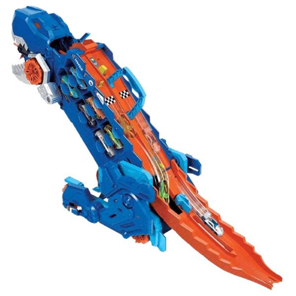 Imagem de Pista Hot Wheels City Caminhão Transportador T Rex Ultimate