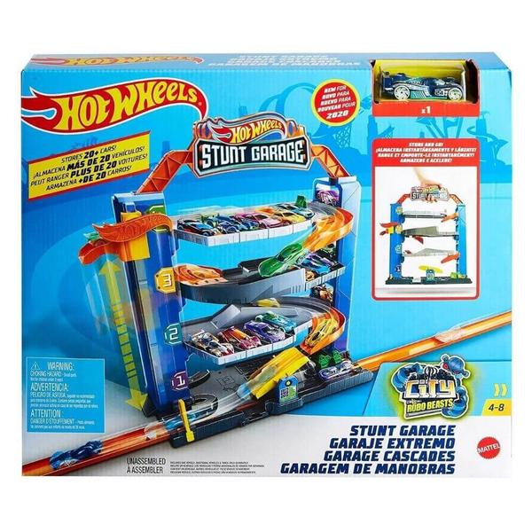 Imagem de Pista Hot Wheels City Garagem de Manobras - Mattel GNL70