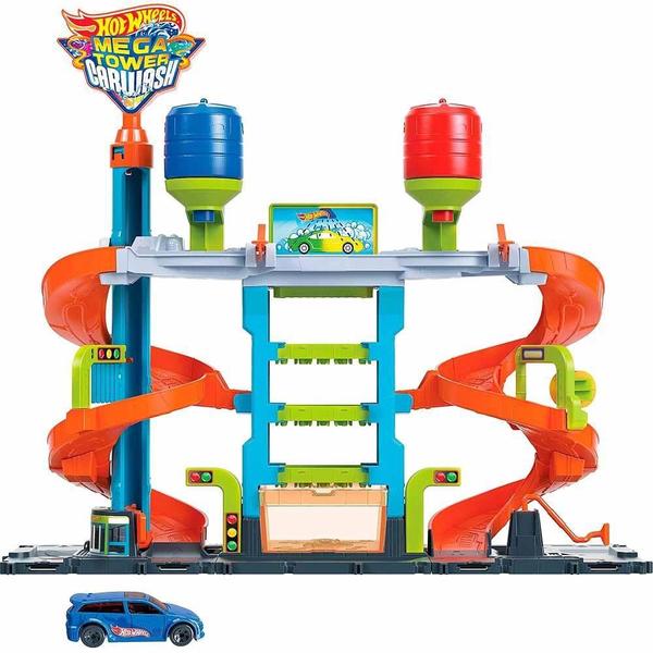 Imagem de Pista Hot Wheels City Lava Rapido Mega Torre Mattel