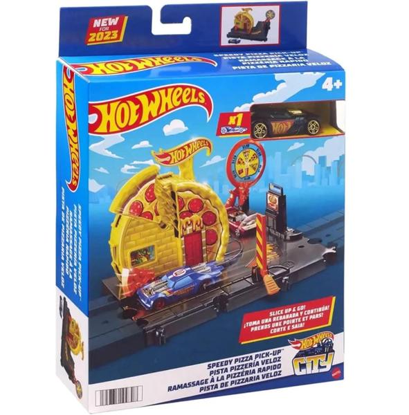 Imagem de Pista Hot Wheels City Pizzaria Veloz HKX44 - Mattel