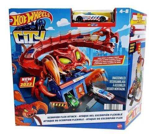 Imagem de Pista Hot Wheels City Playset Ataque Tóxico Do Escorpião - Mattel