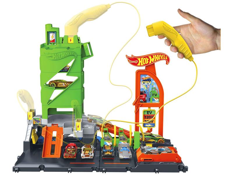 Imagem de Pista Hot Wheels City Super Posto de Gasolina com 