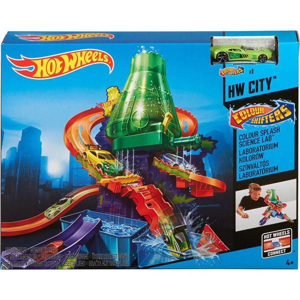 Imagem de Pista Hot Wheels Color Splash Estação Científica Mattel