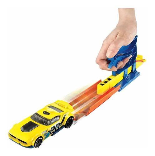 Pista Hot Wheels - Lançador De Bolso Com Carrinho - Fvm08 Imagem de Pista Hot Wheels - Lançador De Bolso Com Carrinho - Fvm08
