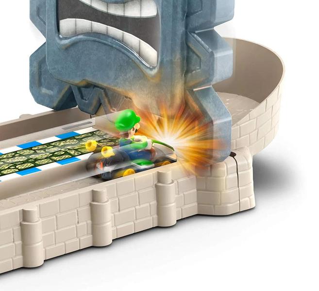 Imagem de Pista Hot Wheels Mario Kart Luigi e as Ruinas Thwomp Mattel