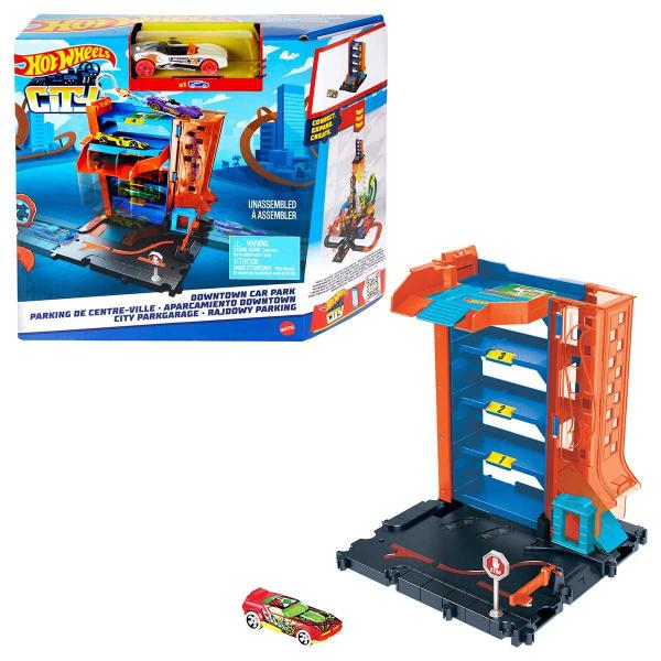 Imagem de Pista Hot Wheels Mattel City Downtown Garagem Colorido