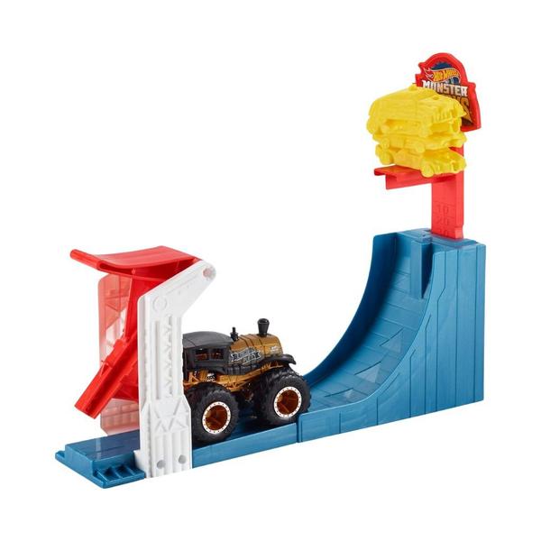 Imagem de Pista Hot Wheels Monster Truck Big Air Breakout Mattel