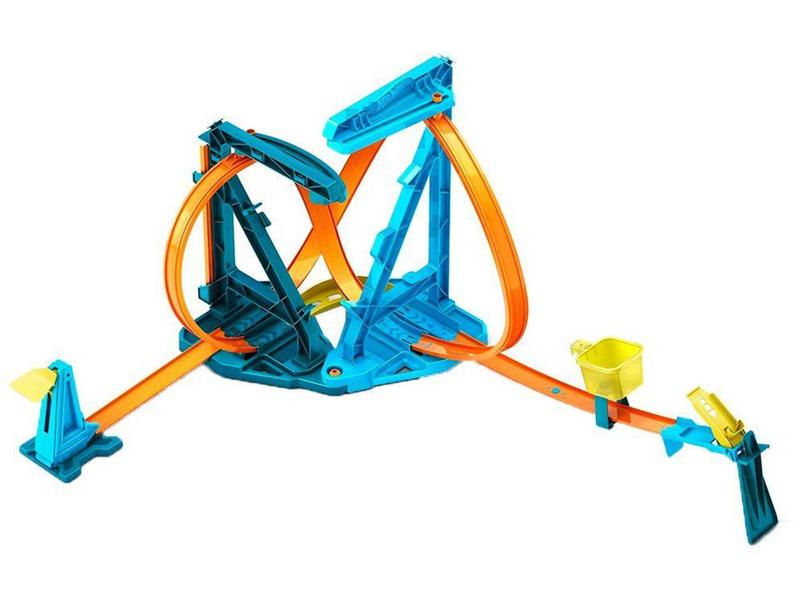 Imagem de Pista Hot Wheels Track Builder Kit Infinity Loop - Mattel