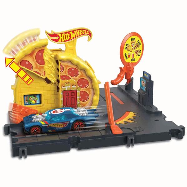 Imagem de Pista Hotwheels City Pizzaria Lugares Favoritos Mattel