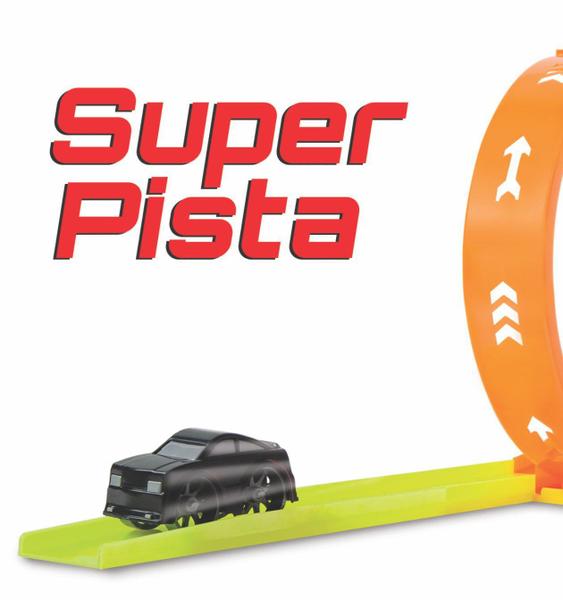 Imagem de Pista Infantil Hot Super Pista Lugo Wheels Brinquedo Menino