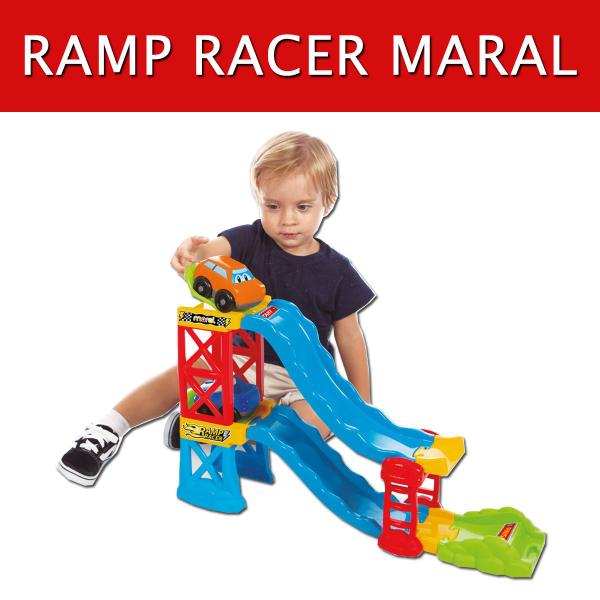 Imagem de Pista Infantil Ramp Racer Colorido 2 Carros Maral