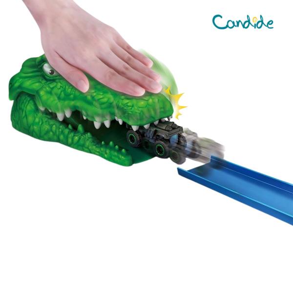 Imagem de Pista Lançador Metal Machine Croc Attack Super Veloz Candide 8704