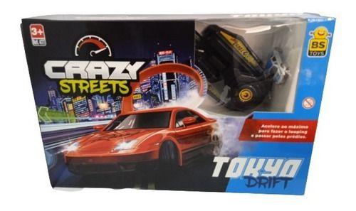 Imagem de Pista Lançadora De Carrinhos Tokyo Drift Crazy Com 6 Peças