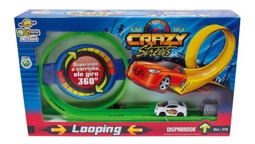 Imagem de Pista Looping 360º Crazy Streets Com Lançador - Bs Toys